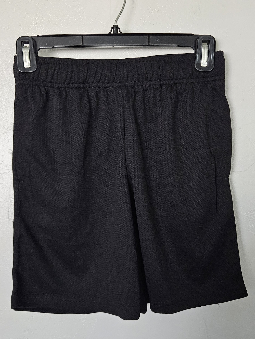 Tek Gear NWT Boys Large 10/12 Classic Black Athletic Shorts Basketball Active